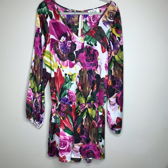 VaVa By Joy Han Floral Romper - Picture 2 of 4